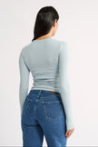 Primi Carina Classic Long Sleeve - Stone Blue