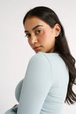 Primi Carina Classic Long Sleeve - Stone Blue