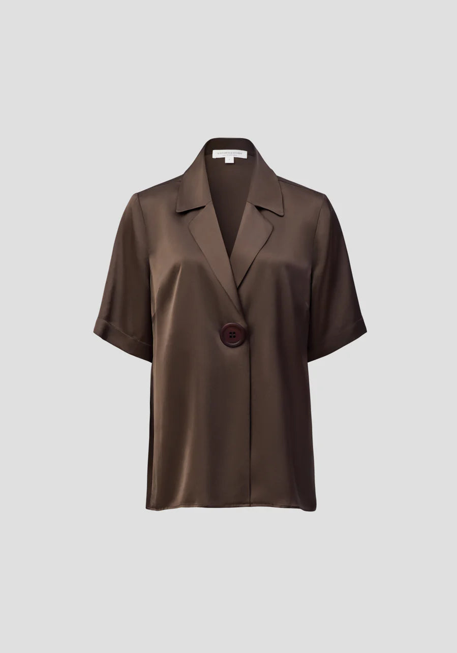VIKTORIA & WOODS Chorus Shirt - Chocolate