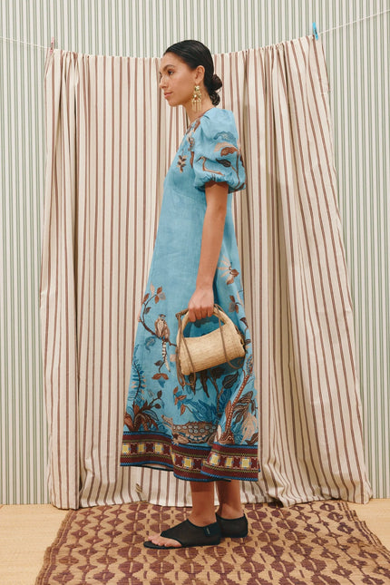 ALÉMAIS Georgie Midi Dress