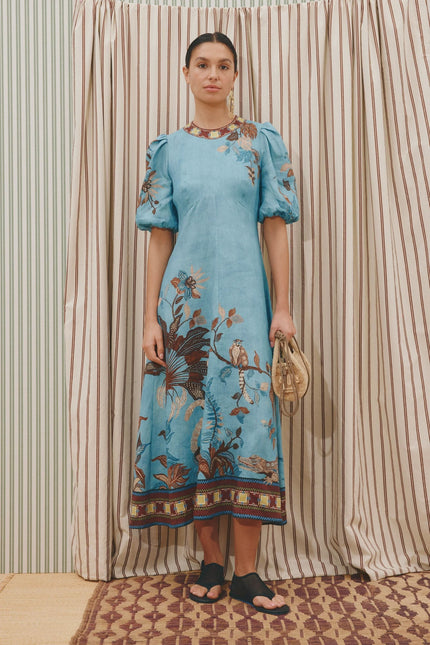 ALÉMAIS Georgie Midi Dress