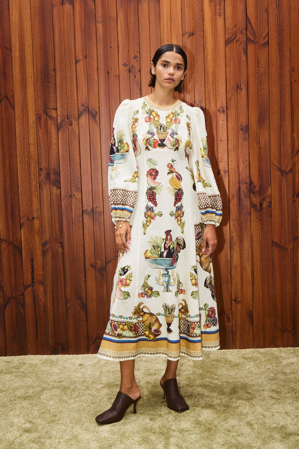 ALÉMAIS Mercado Midi Dress