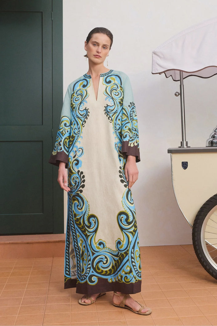 ALÉMAIS Natalia Midi Dress