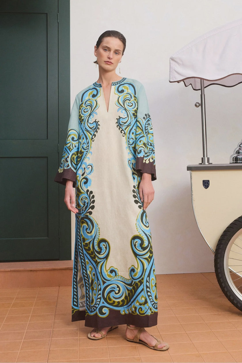 ALÉMAIS Natalia Midi Dress