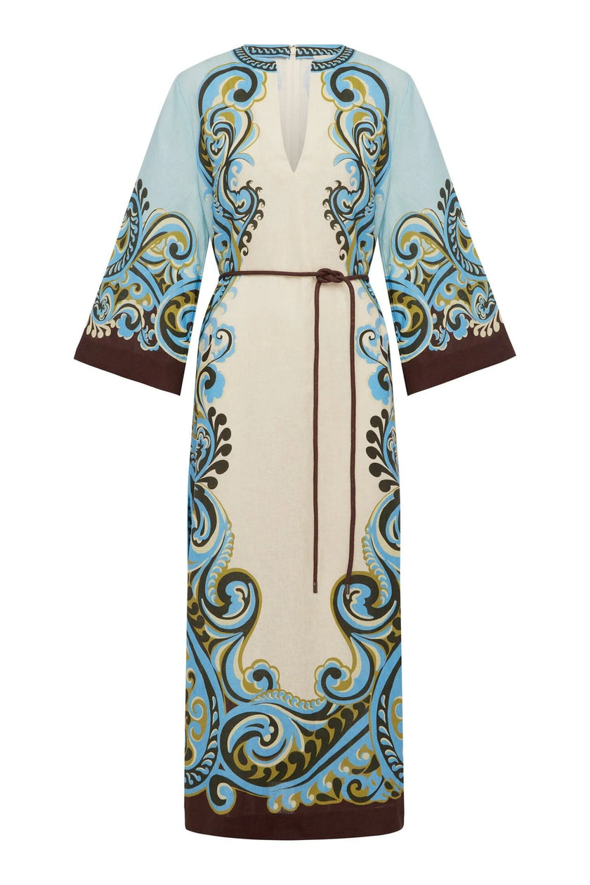 ALÉMAIS Natalia Midi Dress