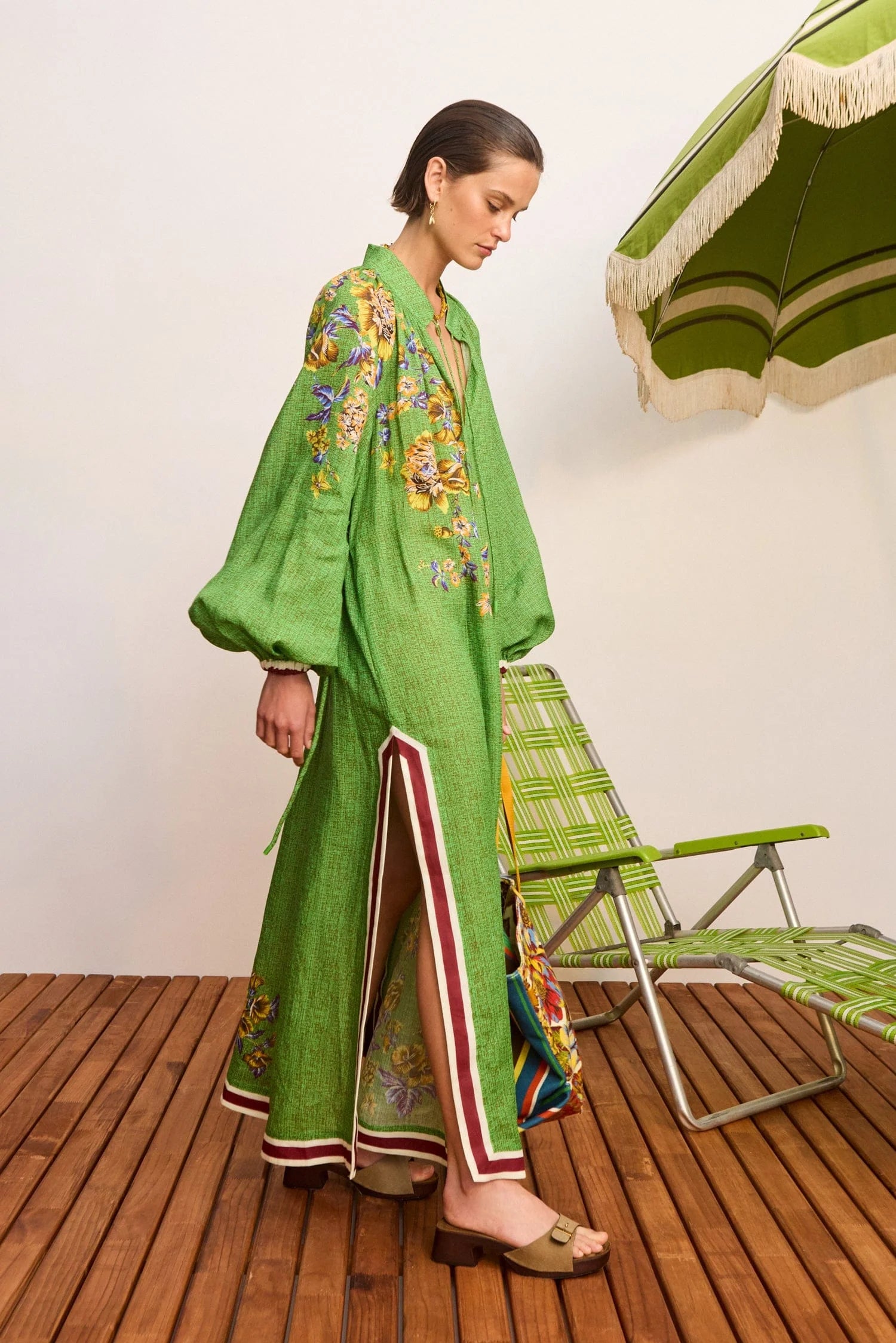 ALÉMAIS Phyllis Midi Dress