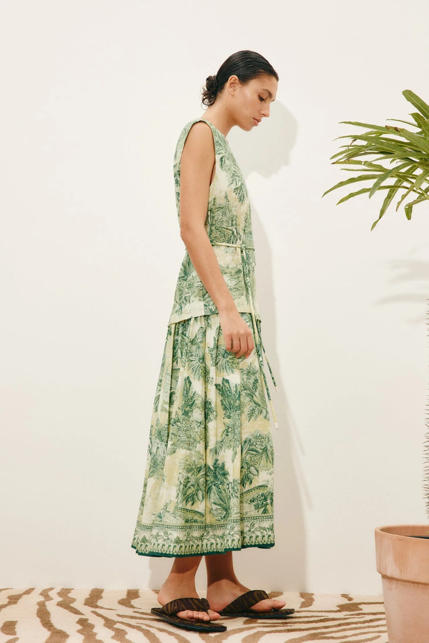 ALÉMAIS Sara Midi Dress