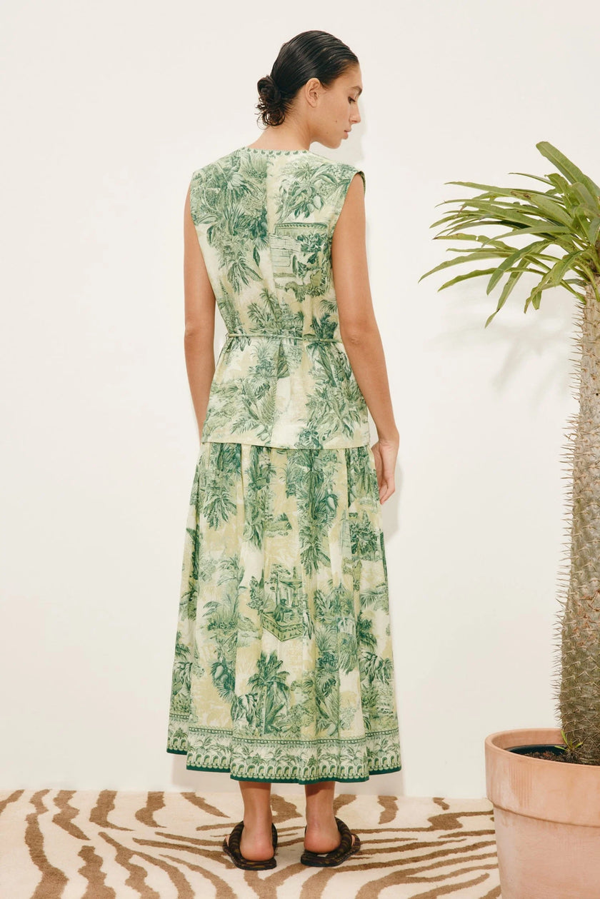 ALÉMAIS Sara Midi Dress