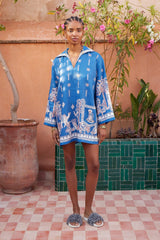 ALÉMAIS Acacia Long Sleeve Mini Dress