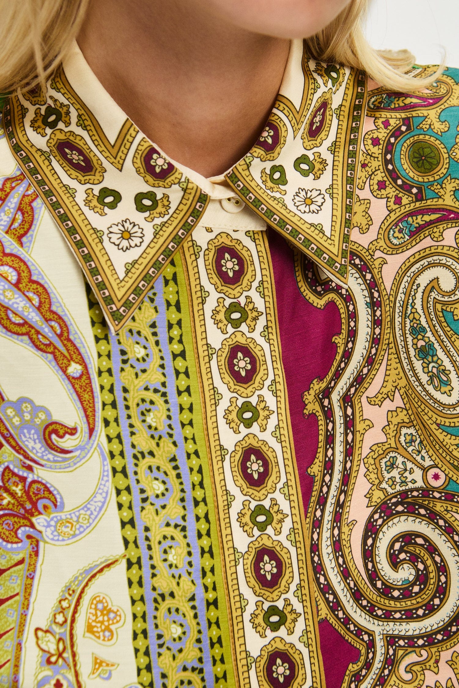 ALÉMAIS Clemenza Spliced Mini Dress