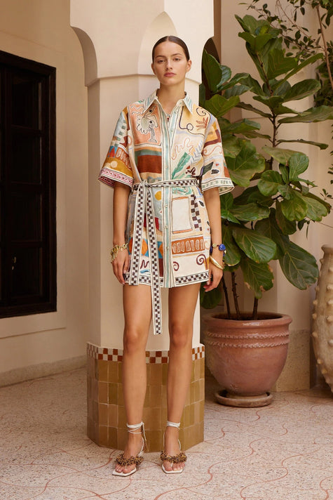 ALÉMAIS Michelle Mini Dress