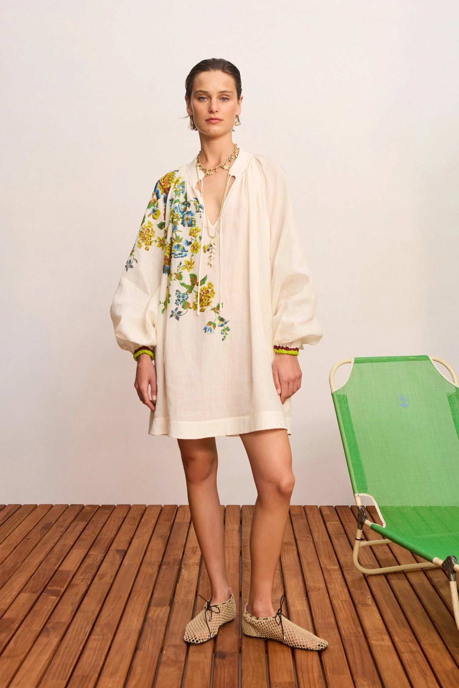 ALÉMAIS Phyllis Mini Dress