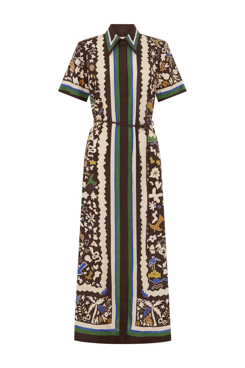 ALÉMAIS Maroc Shirtdress