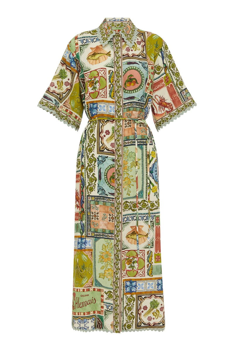 ALÉMAIS Tommasina Shirtdress