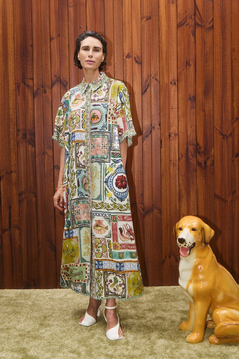 ALÉMAIS Tommasina Shirtdress