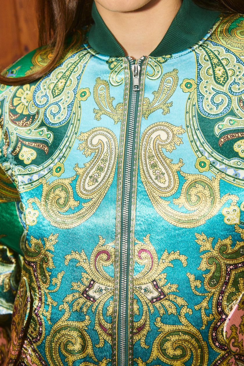 ALÉMAIS Clemenza Bomber Jacket