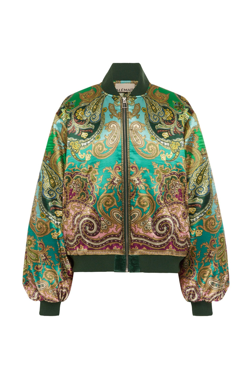 ALÉMAIS Clemenza Bomber Jacket
