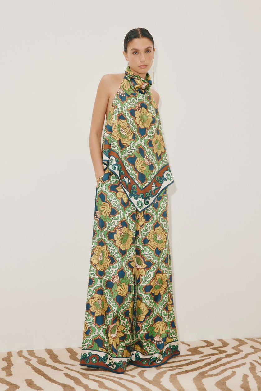 ALÉMAIS Liana Silk Top