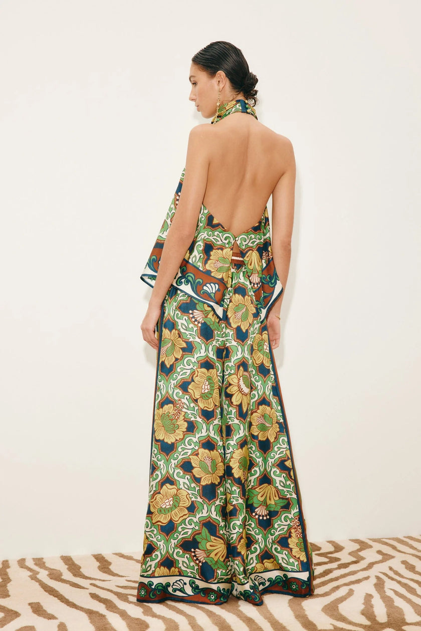 ALÉMAIS Liana Silk Top