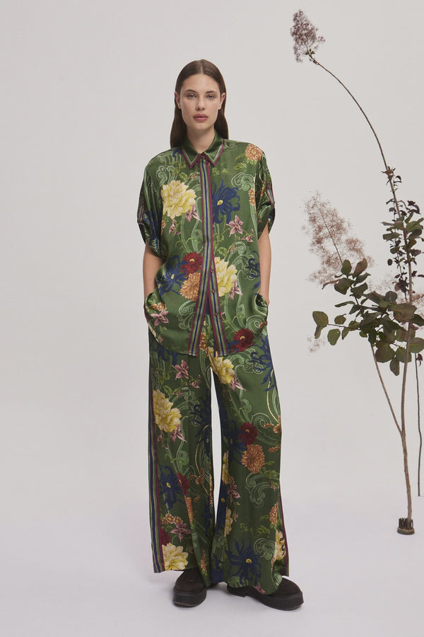 ALÉMAIS Avery Silk Shirt