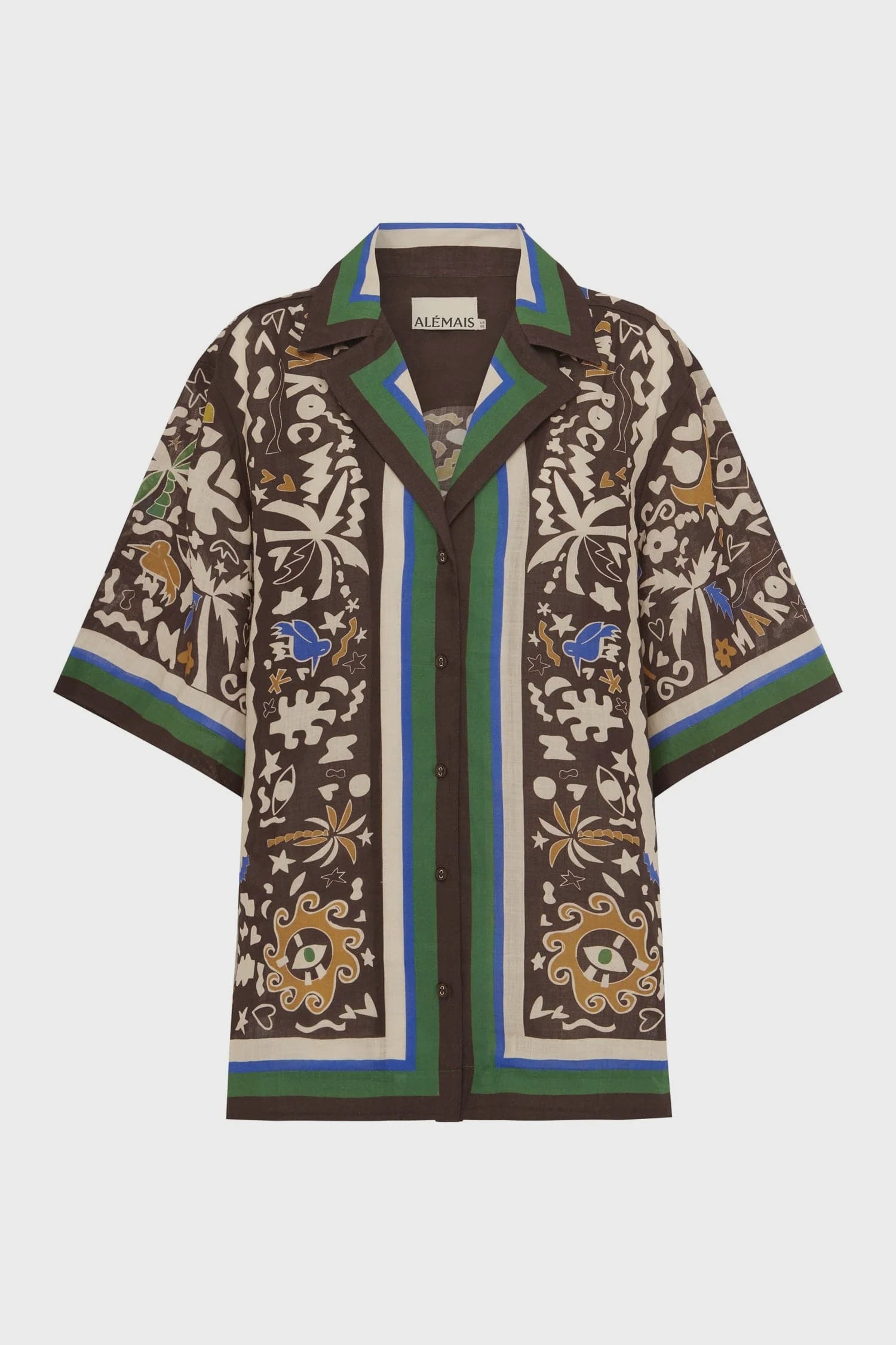 ALÉMAIS Maroc Relaxed Shirt
