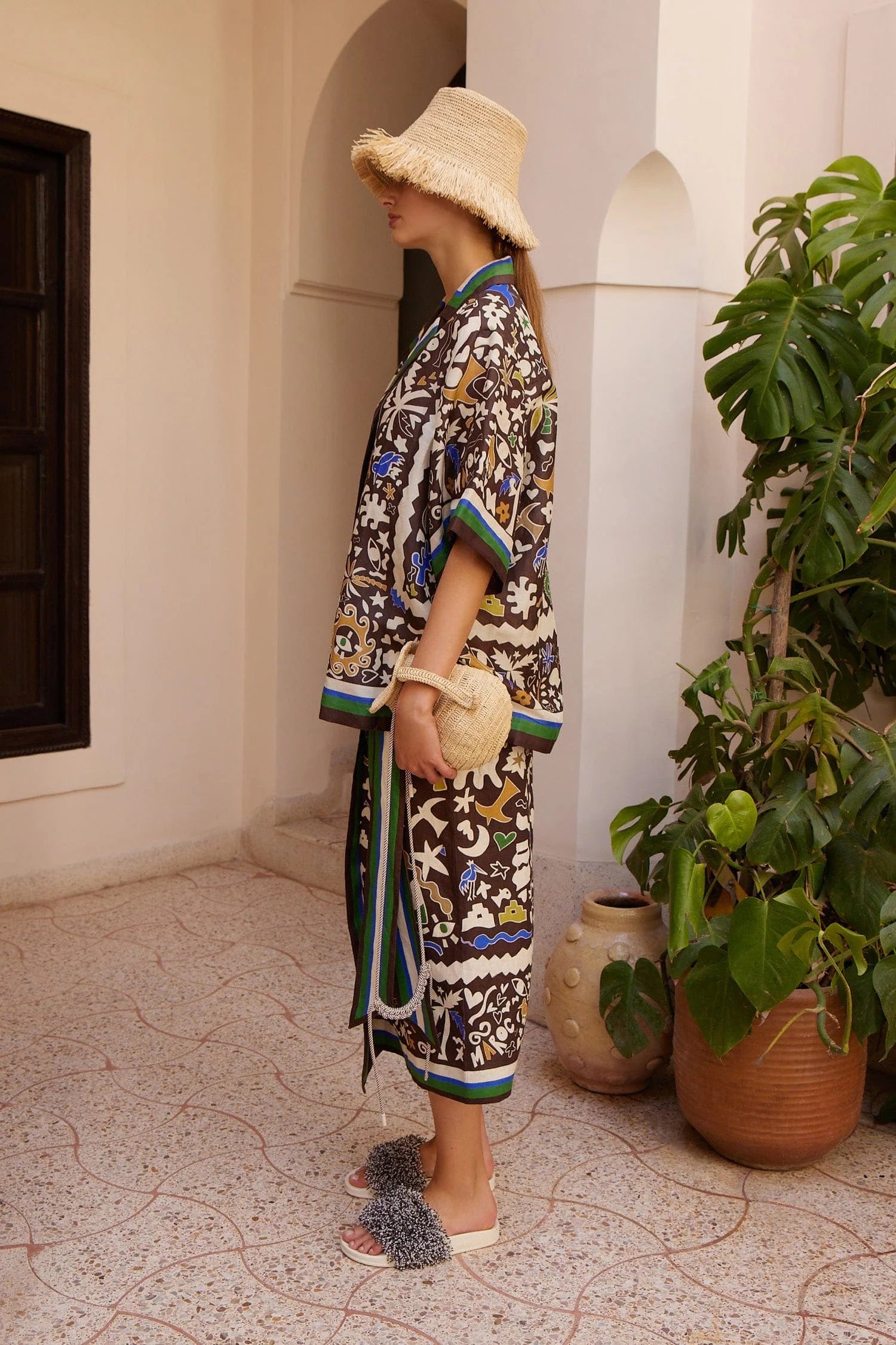 ALÉMAIS Maroc Relaxed Shirt