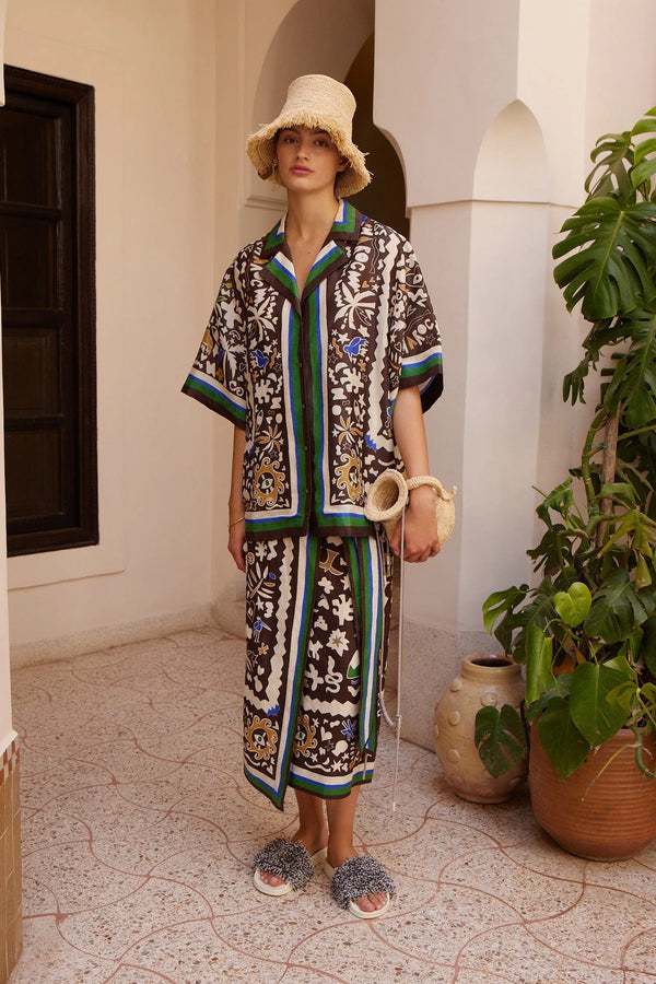 ALÉMAIS Maroc Relaxed Shirt