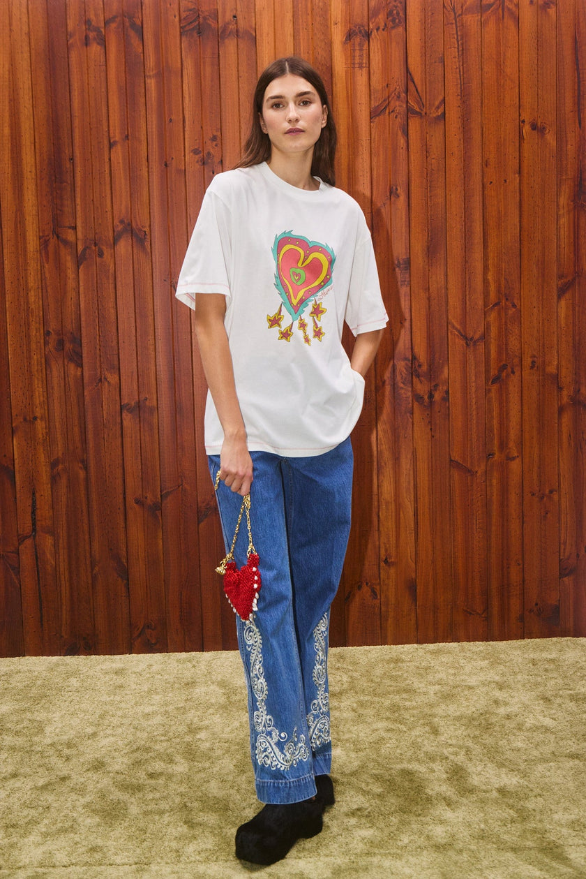 ALÉMAIS Contessa Heart Tee