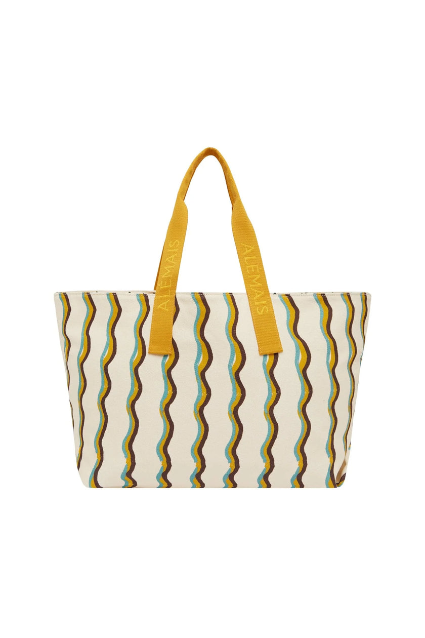 ALÉMAIS Sun Dancer Dancer Beach Tote