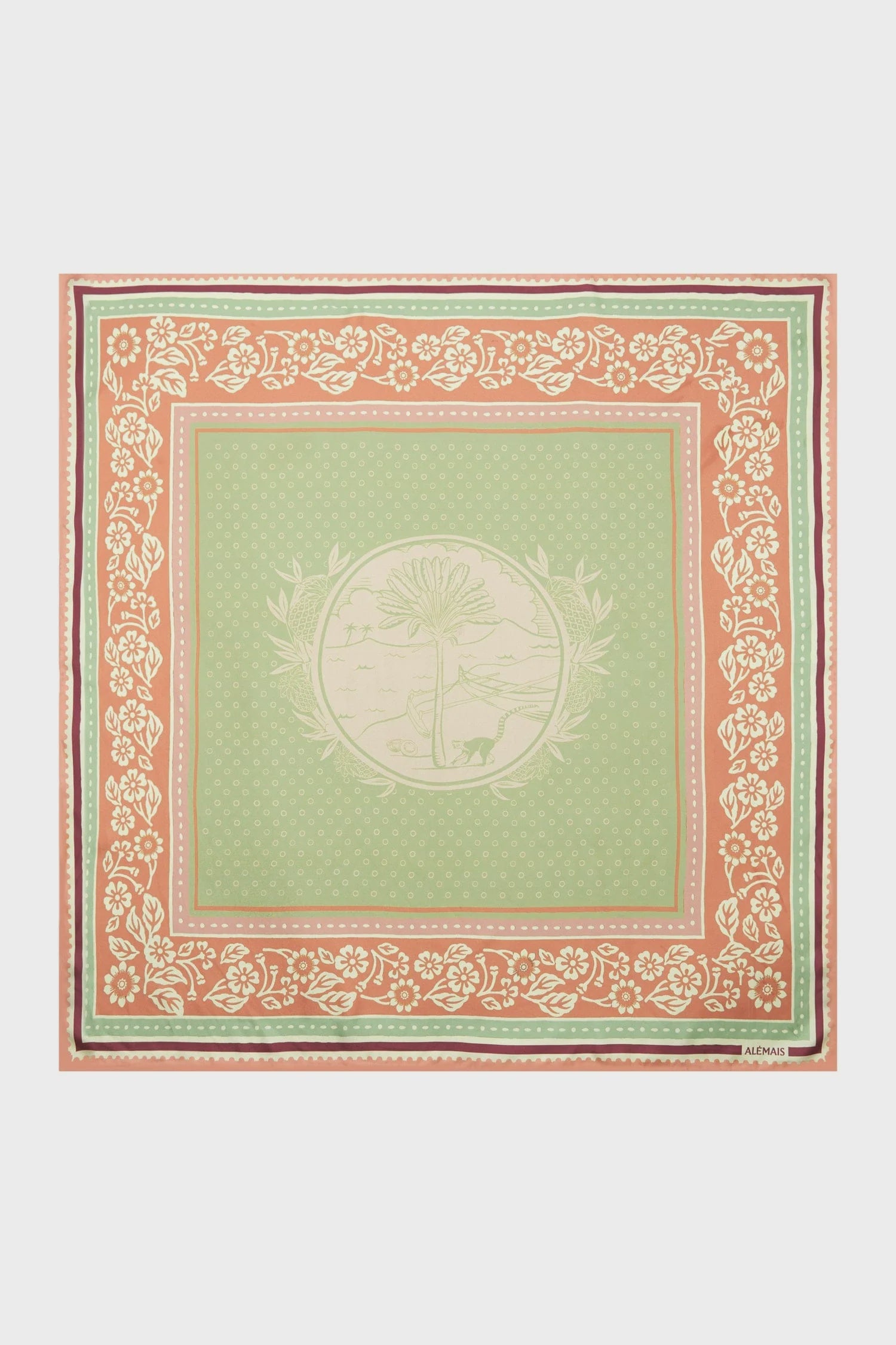 ALÉMAIS Alberta Silk Scarf
