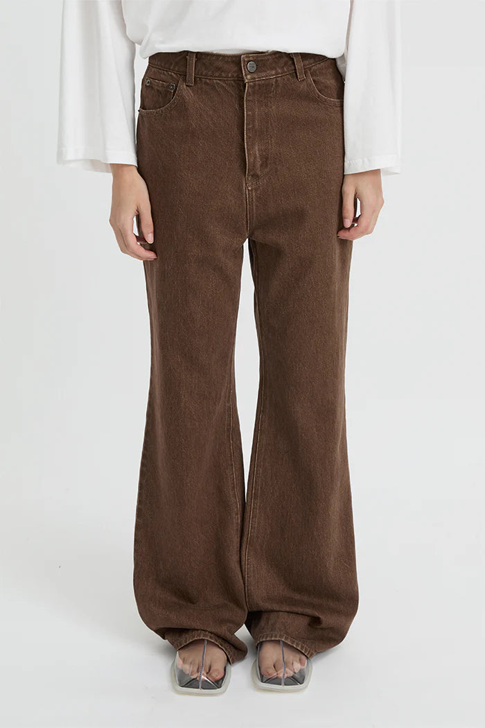 Blanca Indira Denim Jeans - Brown
