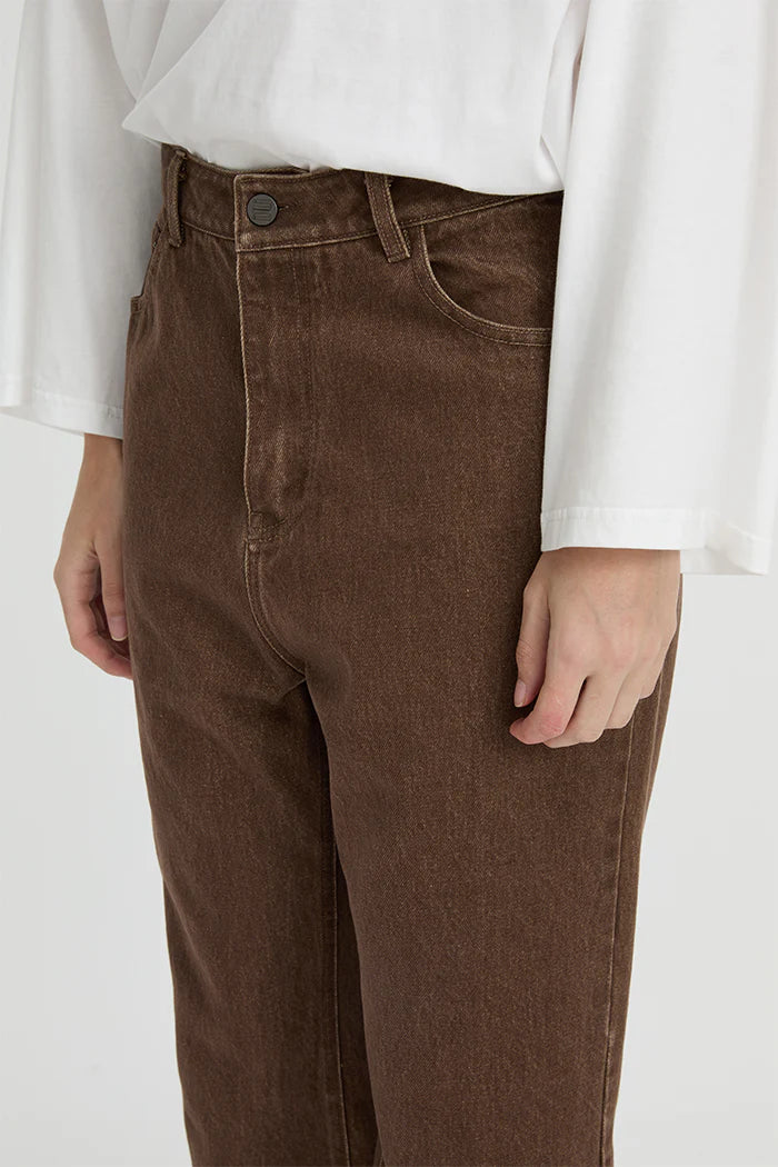 Blanca Indira Denim Jeans - Brown