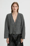 Blanca Pepa Cardigan - Charcoal