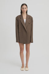 Blanca Samantha Blazer - Coffee