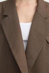 Blanca Samantha Blazer - Coffee