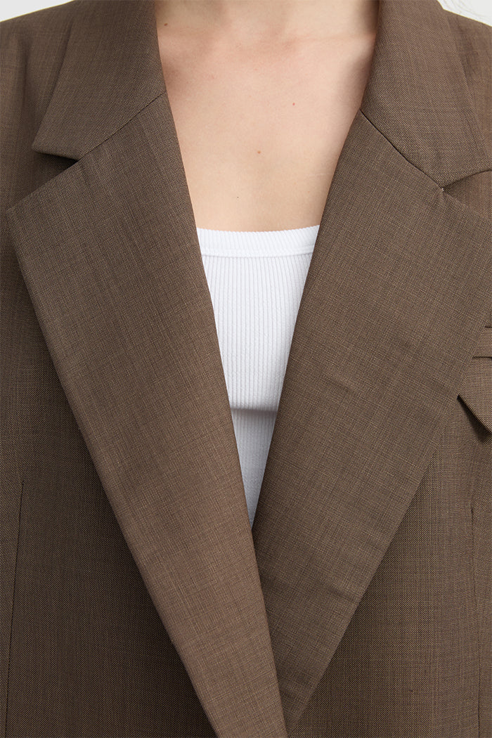 Blanca Samantha Blazer - Coffee