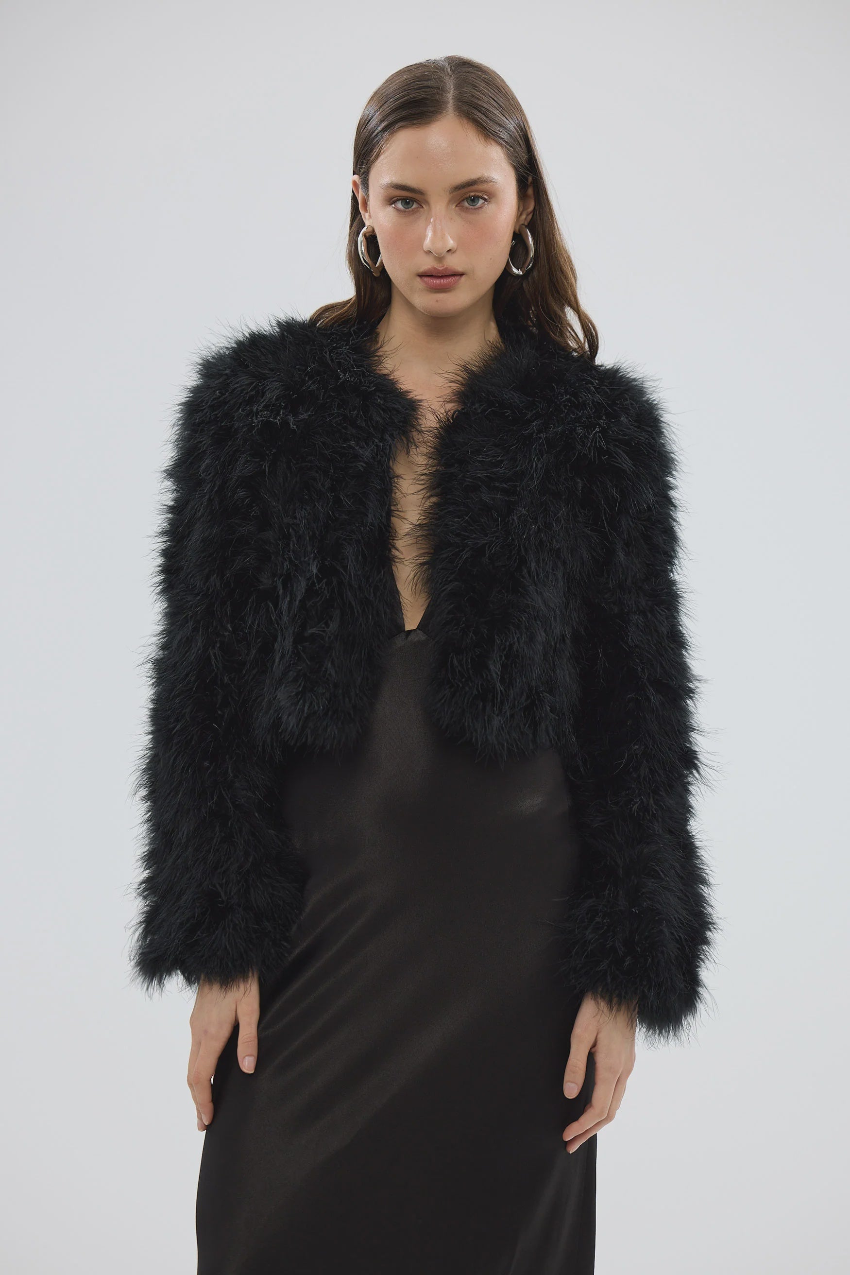Bübish Luxe Manhattan Crop Jacket - Black