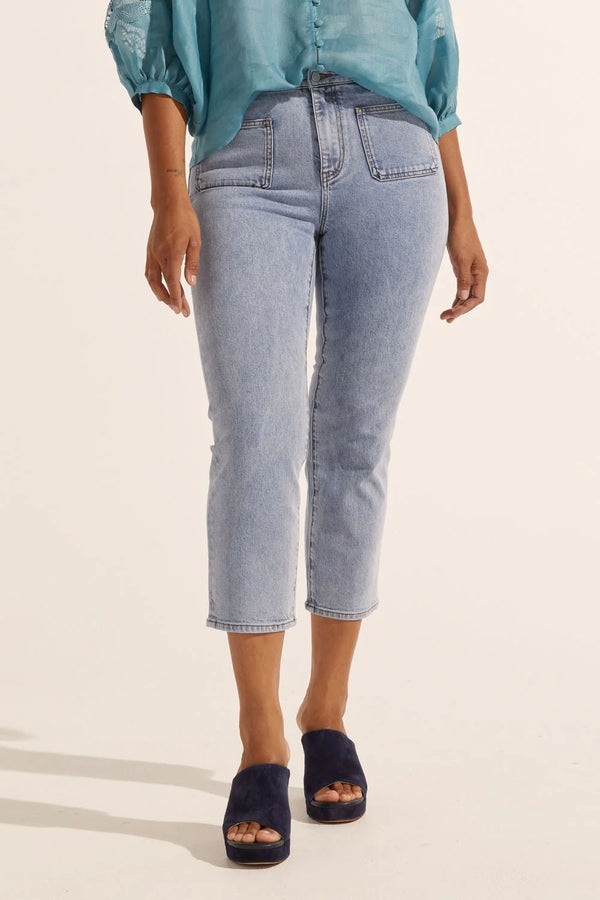 Zoe Kratzmann College Jean - Washed Denim