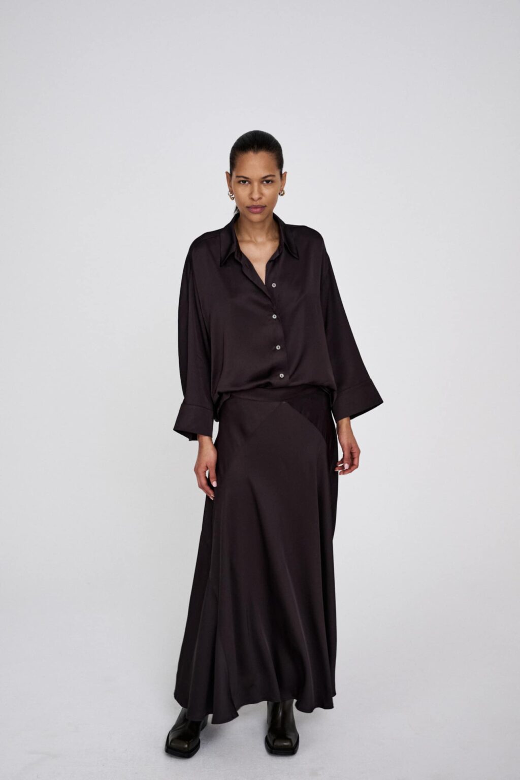 Rabens Saloner Dagmara Skirt - After Dark