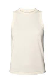 Rabens Saloner Johnny Tank Top - White