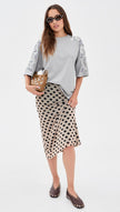 Essentiel Antwerp Jangoo Embroided T-Shirt - Grey