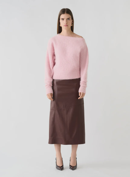 ESMAEE Whisper Off Shoulder Knit - Floss