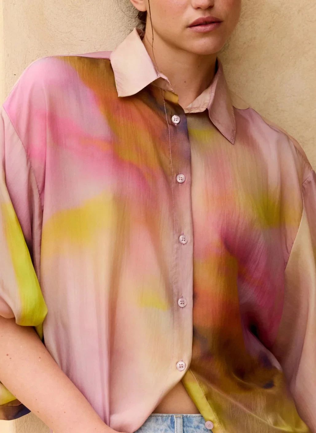 Mes Demoiselles Reini Rainbow Shirt