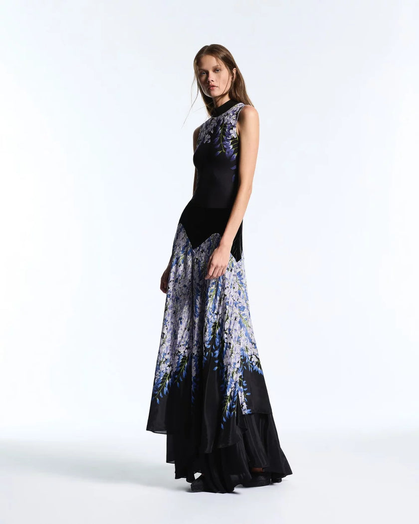 Muma World Wisteria Lyra Maxi Skirt