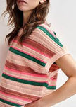 Essentiel Antwerp Hali Stripe SS Knit
