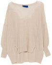 Mes Demoiselles Aera Knitted Sweater - Ivory Sweater