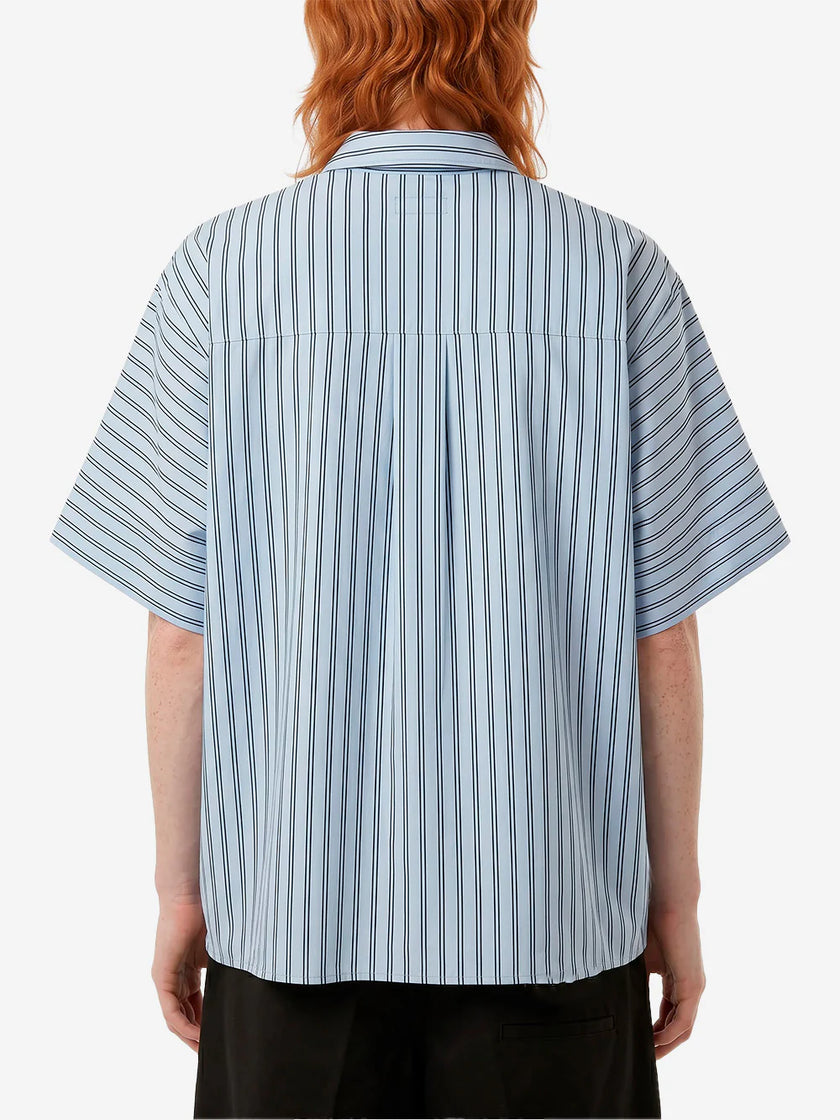 Essentiel Antwerp Jonkoe 3D Flower Shirt - Blue