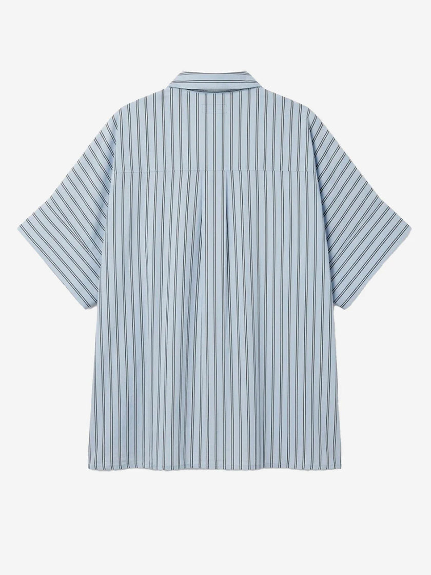 Essentiel Antwerp Jonkoe 3D Flower Shirt - Blue