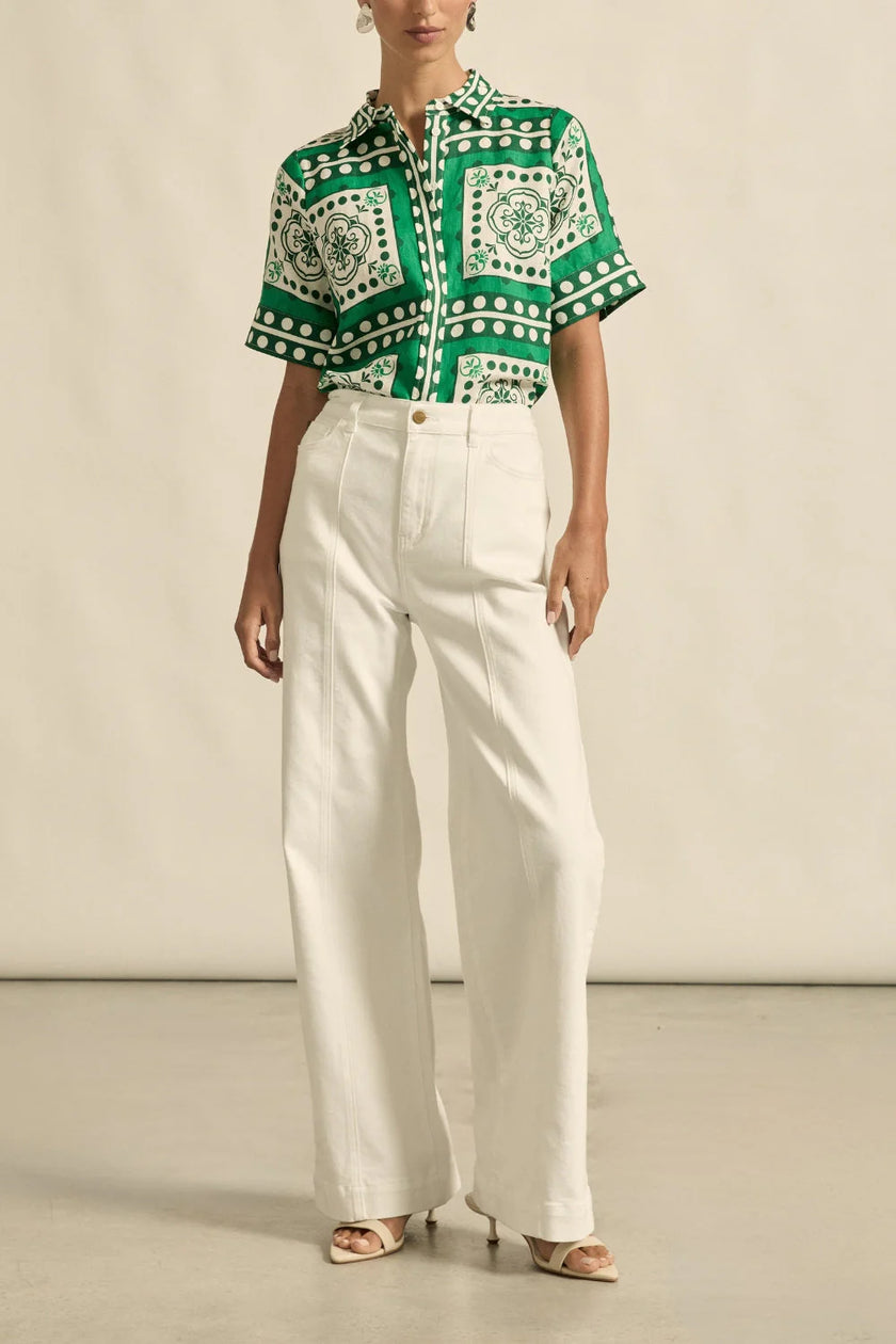 Zoe Kratzmann Pixel Top - Green