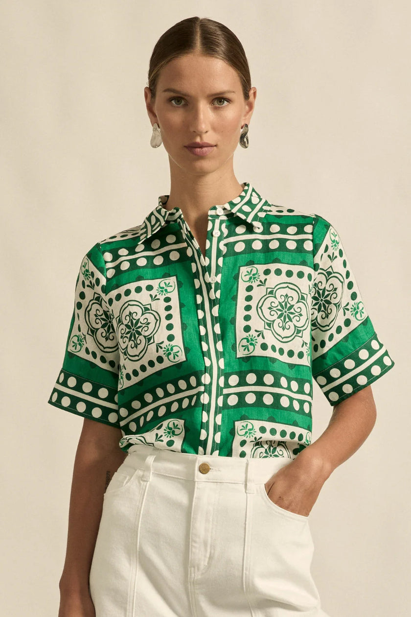 Zoe Kratzmann Pixel Top - Green